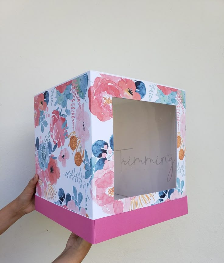 Gift Box With Window Lid