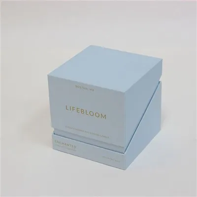 Linen Candle Boxes